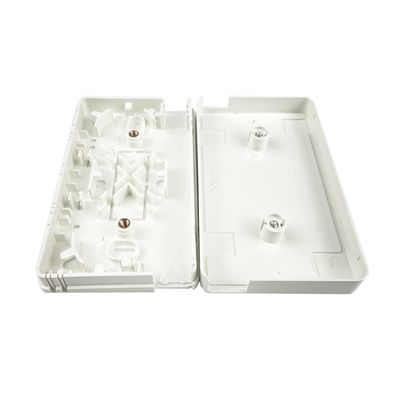 ABS 2-Cores Fibra Óptica de Plástico Faceplate Socket Panel para rede FTTX interior