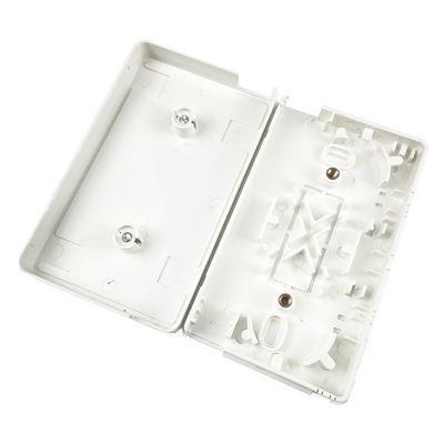 ABS 2-Cores Fibra Óptica de Plástico Faceplate Socket Panel para rede FTTX interior