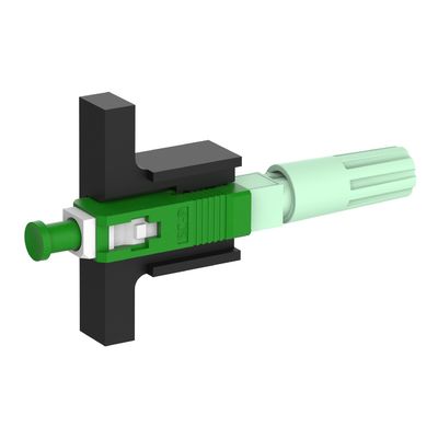 Conector rápido de fibra óptica de rede Simplex SC com cabo de queda polido UPC -40- 85C
