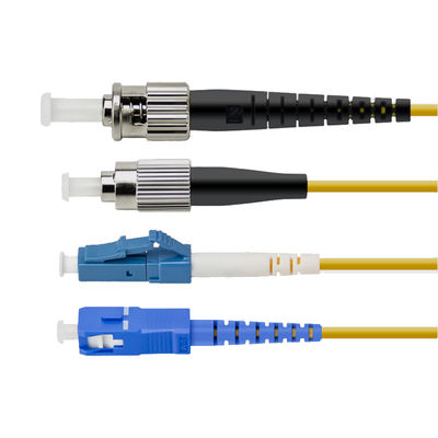 Conexão de Fibra Óptica Feita Fácil ST Fibra Óptica Patchcord para Transferência de Dados de Rapidez
