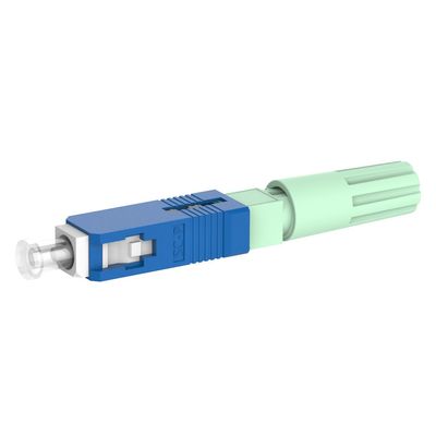 Conector rápido de fibra óptica de rede Simplex SC com cabo de queda polido UPC -40- 85C