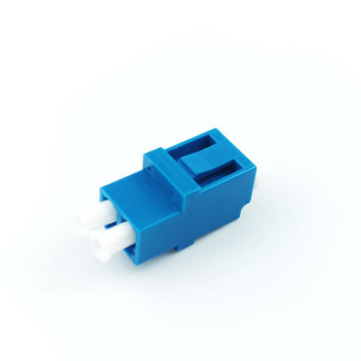 Adaptador de fibra óptica UPC LC de duplex de 2 portas de flange padrão