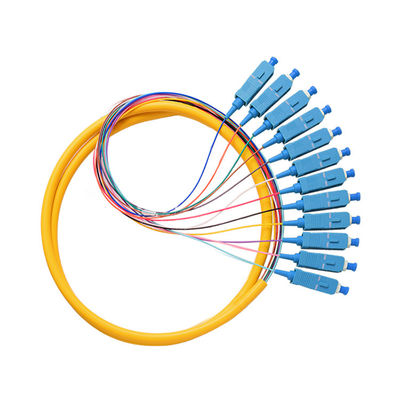 SCUPC Fibra Óptica Pigtail Patchcord em comprimento personalizável para desempenho