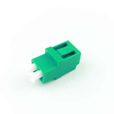 Adaptador de Fibra Óptica B LC APC Verde sem Orelhas Duplex para Aplicações FTTH