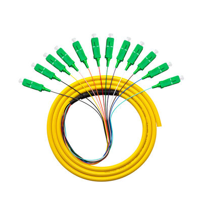 Lâmina personalizável SCAPC Pigtail de fibra óptica com 5 anos de garantia