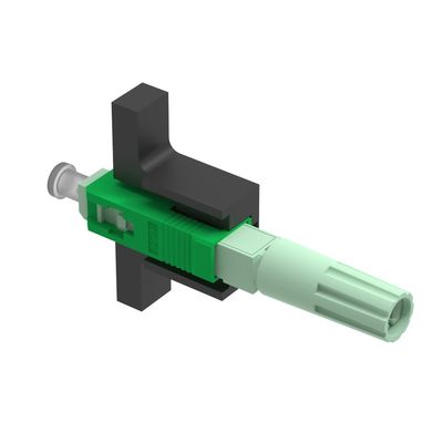 SC APC Fibra Óptica Conector Rápido para Reunião de Campo de Rede Perda de Retorno APC≥55dB