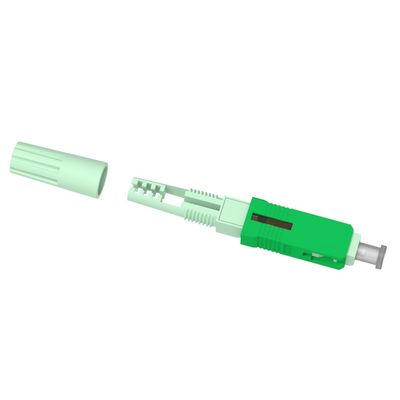 SC APC Fibra Óptica Conector Rápido para Reunião de Campo de Rede Perda de Retorno APC≥55dB
