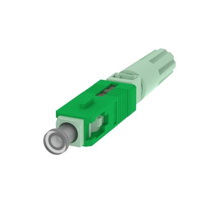 SC APC Fibra Óptica Conector Rápido para Reunião de Campo de Rede Perda de Retorno APC≥55dB