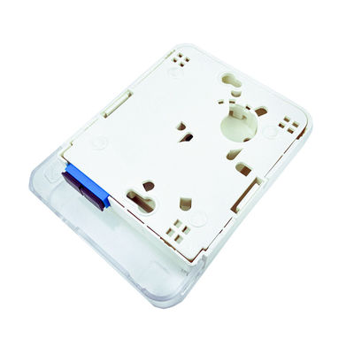 2 núcleos de plástico de fibra óptica face placa soquete painel SC tipo de conector