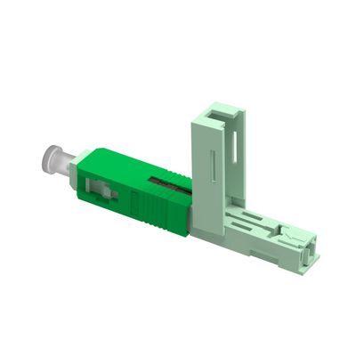 Simplex SC APC Fiber Optic Fast Connector 5 Utilizado para montagem de campo de rede LAN com fio
