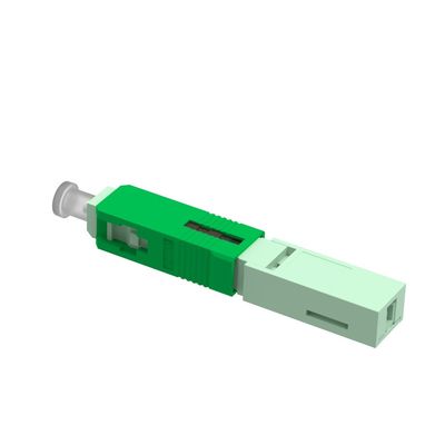 Simplex SC APC Fiber Optic Fast Connector 5 Utilizado para montagem de campo de rede LAN com fio