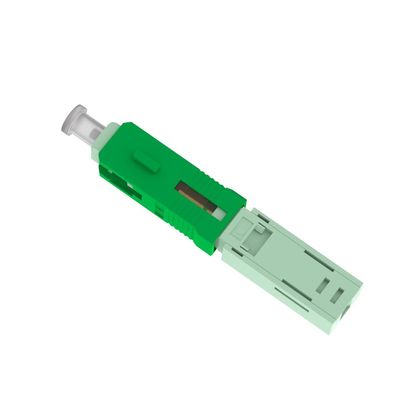 Simplex SC APC Fiber Optic Fast Connector 5 Utilizado para montagem de campo de rede LAN com fio