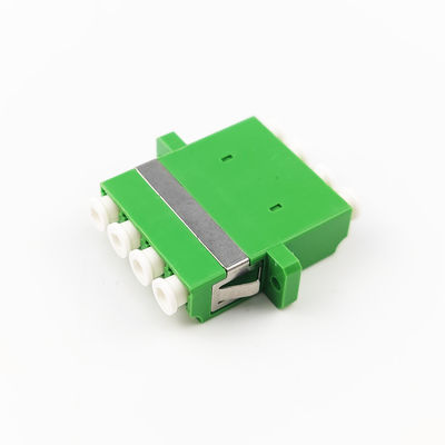 Adaptador de fibra óptica LC/APC Transformação quadrada de orelhas em cor verde