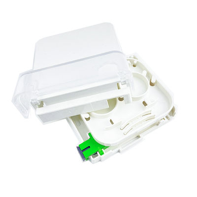 Painel de tomada de placa frontal de fibra óptica para redes FTTH interiores com 1 tipo de conector SC de núcleo