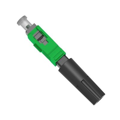Conector rápido Simplex SC APC cabo de queda de fibra óptica com montagem de campo polido UPC