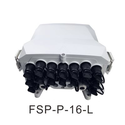 16 Núcleos Caixa de distribuição de terminais de fibra óptica para o exterior para cabos e cabos principais