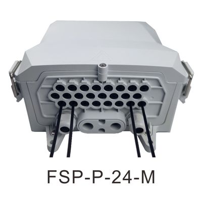 16 Núcleos Caixa de distribuição de terminais de fibra óptica para o exterior para cabos e cabos principais