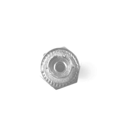 Adaptador de fibra óptica de liga de zinco de material plástico circular Simplex ST UPC com 5 vezes