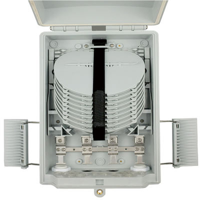 Caixa de terminais de fibra óptica FTTH de 274*175*82mm para 16 núcleos externos