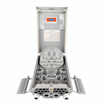 Caixa de terminais de fibra óptica FTTH de 274*175*82mm para 16 núcleos externos