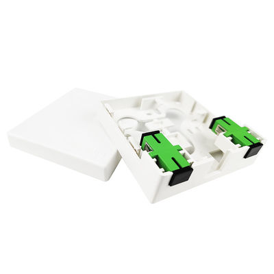 2 núcleos de fibra óptica de plástico para instalações internos