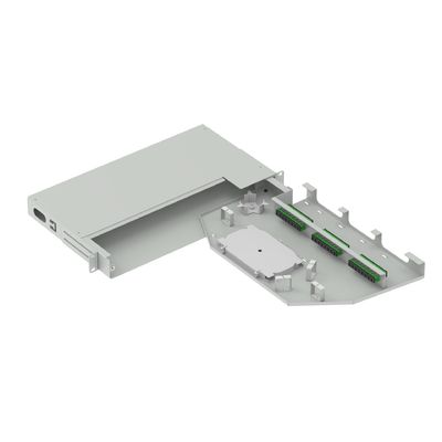 Rede ODN 24 núcleos APC SC Tipo 19 polegadas Swing Patch Panel Quadro de Distribuição Óptica