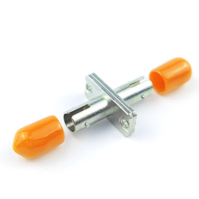 Aplicações FTTH Simplex ST APC Acoplador de adaptador de fibra óptica com característica retangular