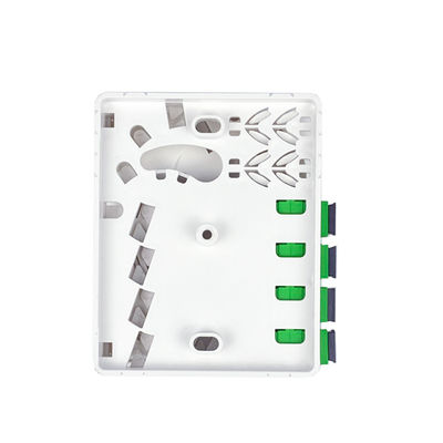 5 FTTX 4 núcleos de fibra óptica de plástico painel de tomada de fachada para e FTTX