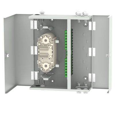 72/96 Conector de núcleos SC Caixa de terminação de fibra óptica para distribuição de redes LAN com fio