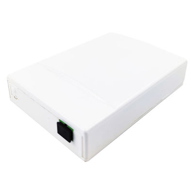 2 núcleos de plástico de fibra óptica placa de fachada Socket Panel SC Tipo de conector para redes LAN com fio