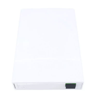 2 núcleos de plástico de fibra óptica placa de fachada Socket Panel SC Tipo de conector para redes LAN com fio