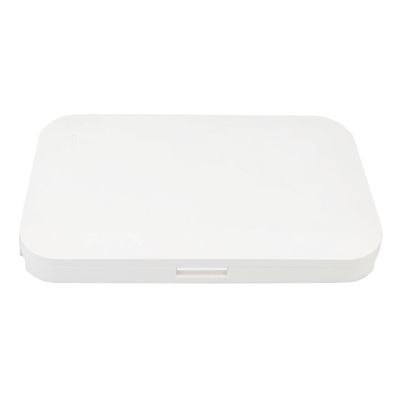 FTTH Network Indoor White 1 Core Plastic Fiber Optic Faceplate Socket Panel SC Connector Tipo 5