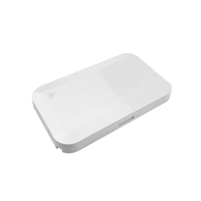 FTTH Network Indoor White 1 Core Plastic Fiber Optic Faceplate Socket Panel SC Connector Tipo 5
