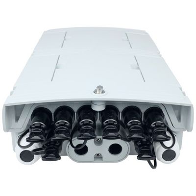8 núcleos de divisores de fibra óptica pré-conectados para distribuição de redes FTTH ao ar livre