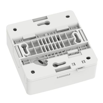 FTTX 4 núcleos de plástico de fibra óptica, painel de tomada com conector SC