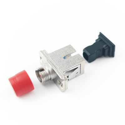 Adaptadores de fibra óptica híbrida FTTH LC FC SC ST para transmissão de dados suave e estável