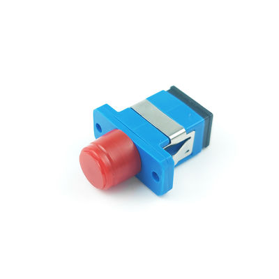 Adaptadores de fibra óptica híbrida FTTH acopladores com mangas de zircônio e conectores SC FC