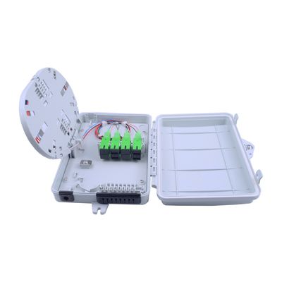 Access Outdoor FTTH IP65 8 Cores Fibra Óptica Caixa de terminação para distribuição de rede