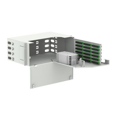 Rede ODN Quadro de Distribuição Subóptico 12-96 Núcleos Painel de Parche com Conectores SC FC