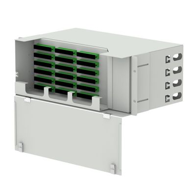 Rede ODN Quadro de Distribuição Subóptico 12-96 Núcleos Painel de Parche com Conectores SC FC