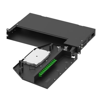 Rede ODN Quadro de Distribuição Subóptico 12-96 Núcleos Painel de Parche com Conectores SC FC