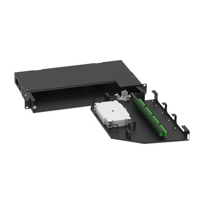 Rede ODN Quadro de Distribuição Subóptico 12-96 Núcleos Painel de Parche com Conectores SC FC