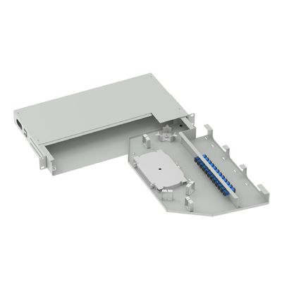 Rede ODN 19 polegadas Painel de Swing Patch Equipamento de fibra óptica com 12 núcleos SC UPC Tipo 5
