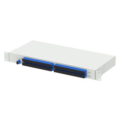 FTTX Ready 19-Inch Fiber Optic Splitter Panel para redes ODN e aplicações FTTX