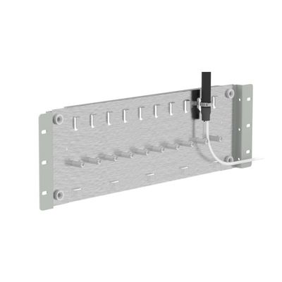 Aço laminado a frio 19 polegadas Patchpanel Interior Fibra Óptica Quadro de Distribuição ODF