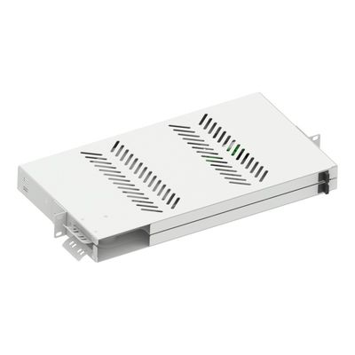 19 polegadas Fibra Óptica Patch Panel Sub ODF com conectores SC LC e aço laminado a frio