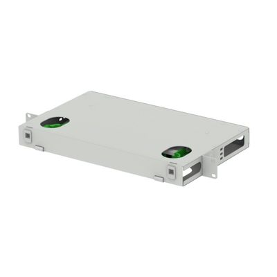12-144 Núcleos Capacidade 19 polegadas painel de remendo feito de aço laminado a frio para equipamentos de fibra óptica