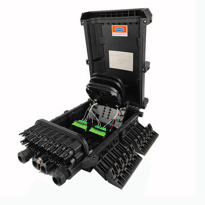 16 Portos Dropcable Caixa de distribuição de fibra óptica IP68 FTTH SC Conector Rede FTTX Splitter