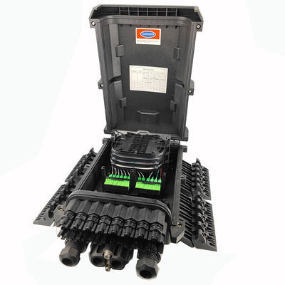 16 Portos Dropcable Caixa de distribuição de fibra óptica IP68 FTTH SC Conector Rede FTTX Splitter