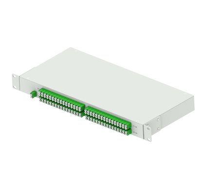 5 Time 19inch LC APC Tipo Fibra Óptica Splitter Panel para soluções de rede FTTX